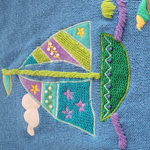 VINTAGE THE QUACKER FACTORY SWEATER - Picture 11 of 12